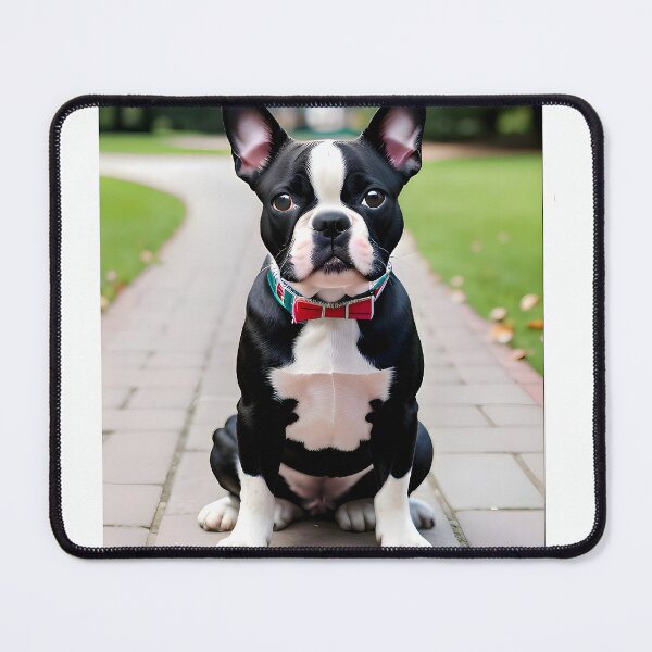 Item preview, Sitting Boston Terrier  designed and sold by Hall-O-Gram.