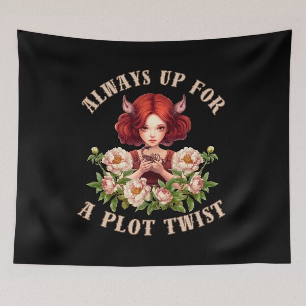 Item preview, Always Up For A Plot Twist. scorpio funny designed and sold by ZodiacWonders.