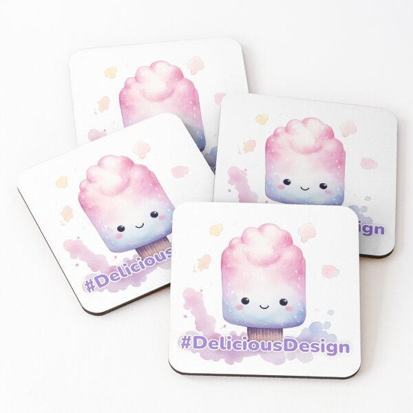 Item preview, DeliciousDesign - Watercolour Marshmallow Elegance Designs designed and sold by fluidwatercolor.