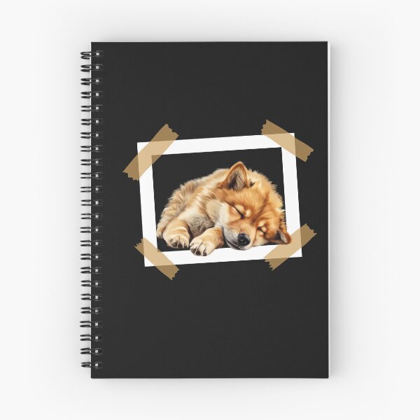Item preview, Finnish Spitz Puppy Sleeping designed and sold by TheAnimalZ00.