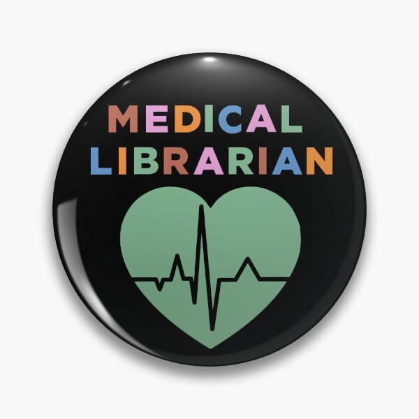Artikelvorschau, Mehrfarbiger medizinischer Bibliothekar-Herzrhythmus entworfen und verkauft von darkskydelights.