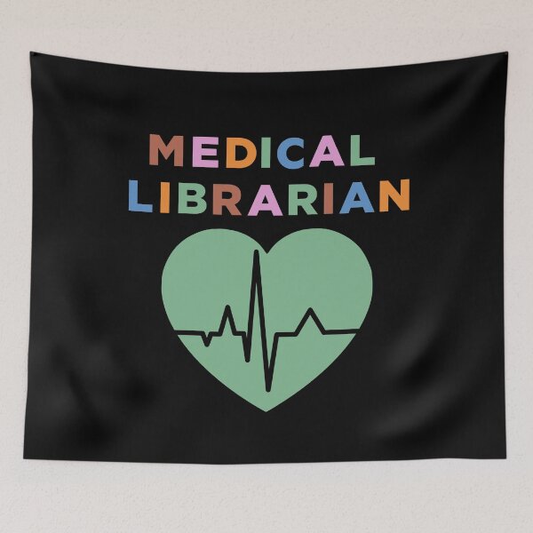 Item preview, Multicolor Medical Librarian Heart Rhythm designed and sold by darkskydelights.