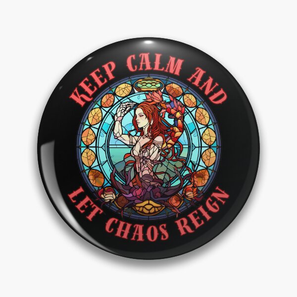 Item preview, Keep Calm And Let Chaos Reign. scorpio birthday designed and sold by ZodiacWonders.