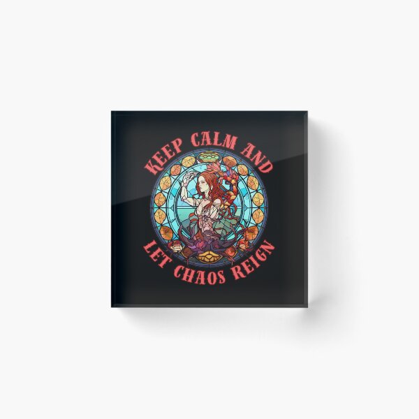 Item preview, Keep Calm And Let Chaos Reign. scorpio birthday designed and sold by ZodiacWonders.