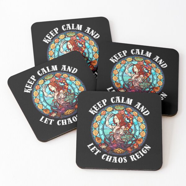 Item preview, Mantenga la calma y deje que reine el caos designed and sold by ZodiacWonders.