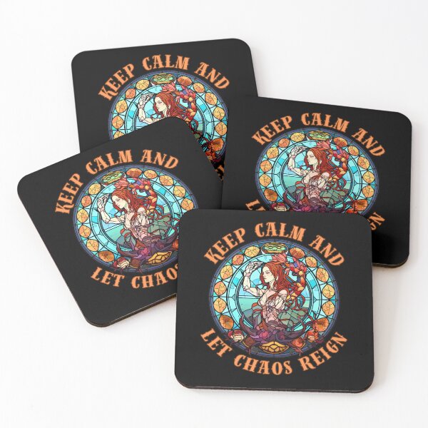 Item preview, Keep Calm And Let Chaos Reign. scorpio sayings designed and sold by ZodiacWonders.