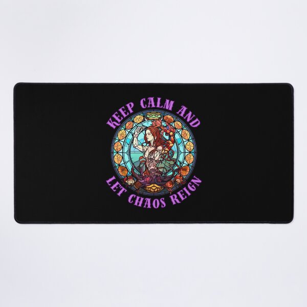 Item preview, Keep Calm And Let Chaos Reign. scorpio zodiac sign designed and sold by ZodiacWonders.
