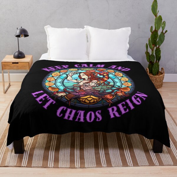 Item preview, Keep Calm And Let Chaos Reign. scorpio zodiac sign designed and sold by ZodiacWonders.