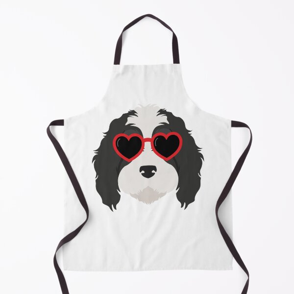 Item preview, Bernedoodle Heart Sunglasses designed and sold by Beezi Graphix.