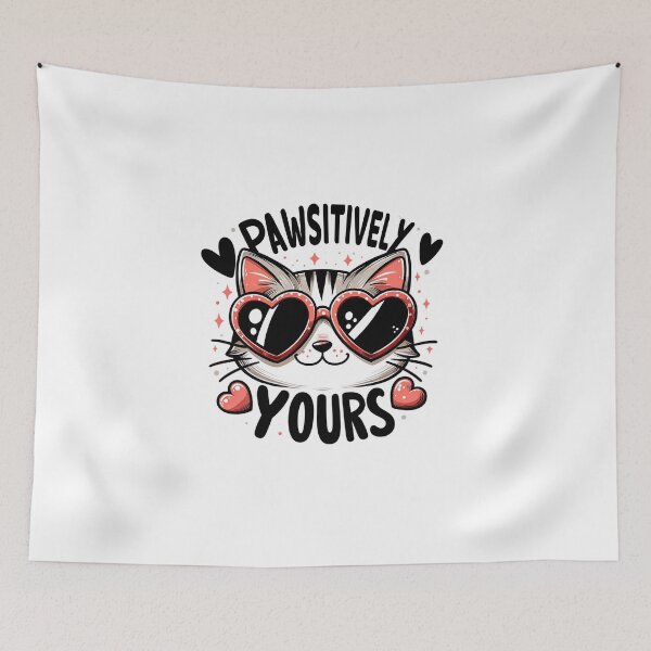 Item preview, Pawsitively Yours Valentine designed and sold by creativechaster.