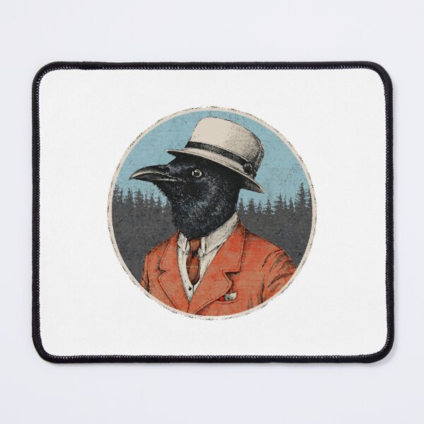 Item preview, The Dapper Crow In A Hat designed and sold by SorryFrog.