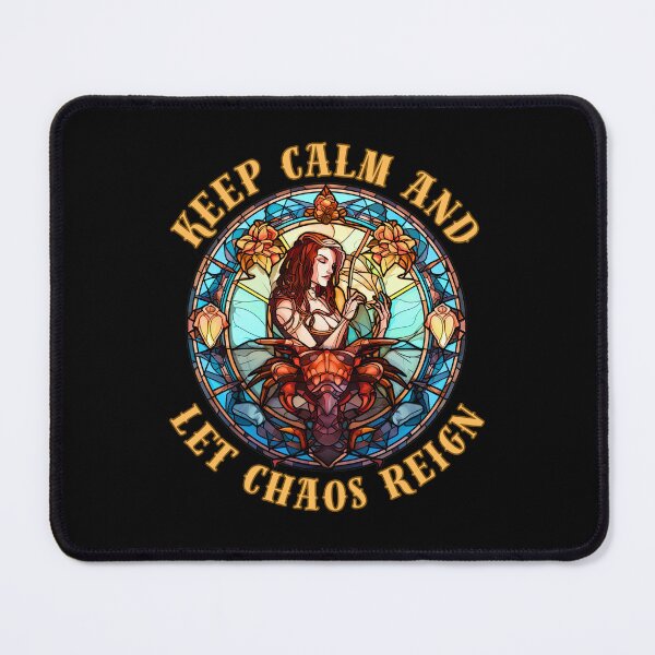 Item preview, Keep Calm And Let Chaos Reign. scorpio season designed and sold by ZodiacWonders.