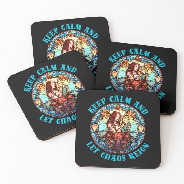 Item preview, Keep Calm And Let Chaos Reign. scorpio traits, designed and sold by ZodiacWonders.