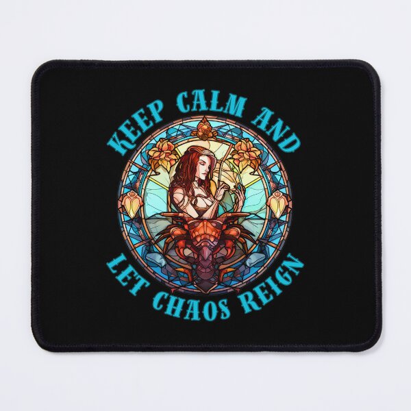 Item preview, Keep Calm And Let Chaos Reign. scorpio traits, designed and sold by ZodiacWonders.