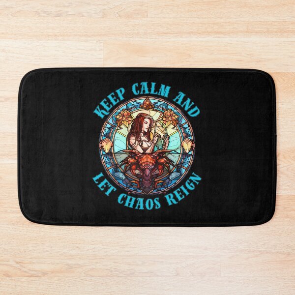 Item preview, Keep Calm And Let Chaos Reign. scorpio traits, designed and sold by ZodiacWonders.