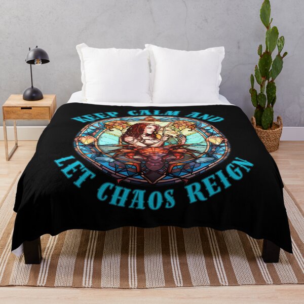 Item preview, Keep Calm And Let Chaos Reign. scorpio traits, designed and sold by ZodiacWonders.