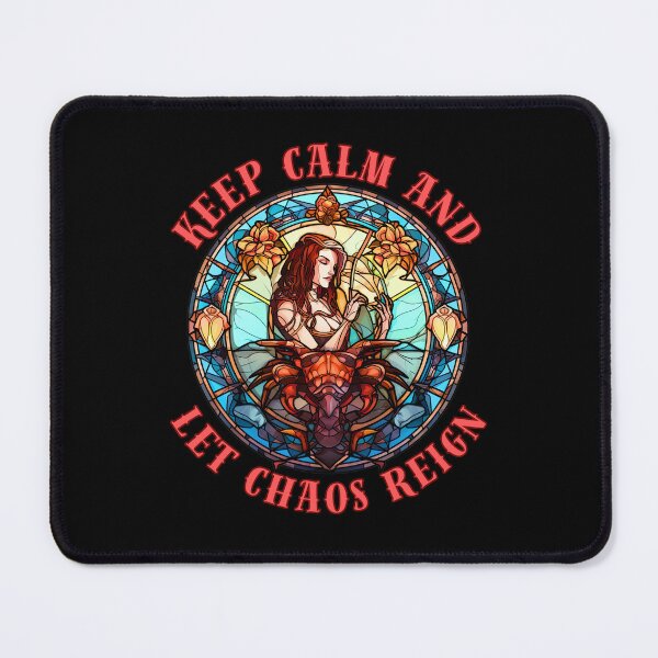 Item preview, Keep Calm And Let Chaos Reign. scorpio star sign designed and sold by ZodiacWonders.