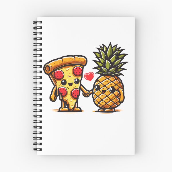 Item preview, Love is Love - Love at First Slice Valentine's Pizza with Pineapple Passion designed and sold by Staatiiart.