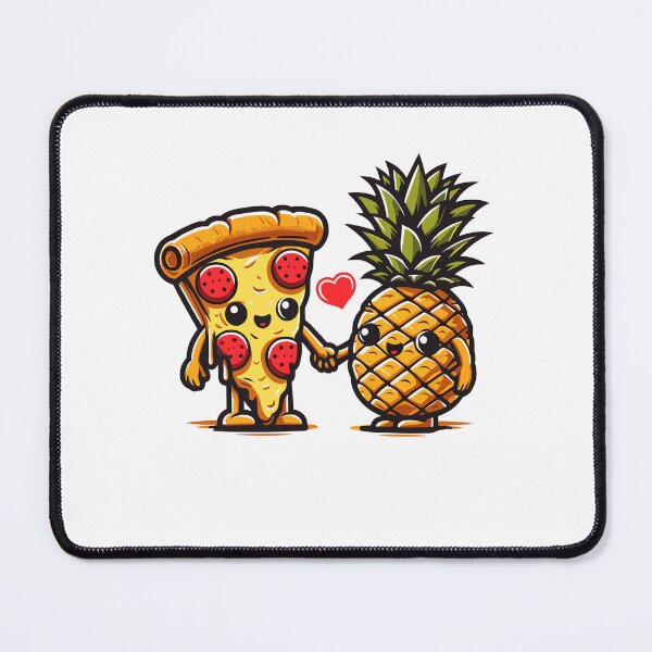 Item preview, Love is Love - Love at First Slice Valentine's Pizza with Pineapple Passion designed and sold by Staatiiart.