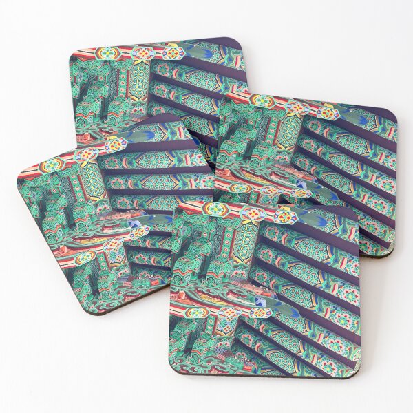 Item preview, Intricate Korean Temple Patterns “Dancheong” | South Korea Photography designed and sold by YemmyZImages.