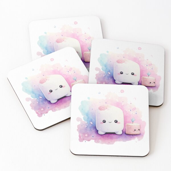 Item preview, Watercolour Marshmallow Elegance Designs #03 designed and sold by fluidwatercolor.