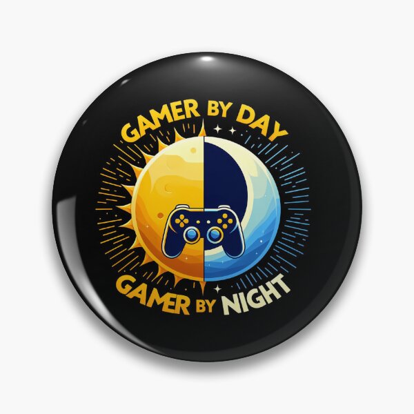 Item preview, Gamer de día gamer de noche Day/Night Gamer Celestial Controller designed and sold by CogniCraft.