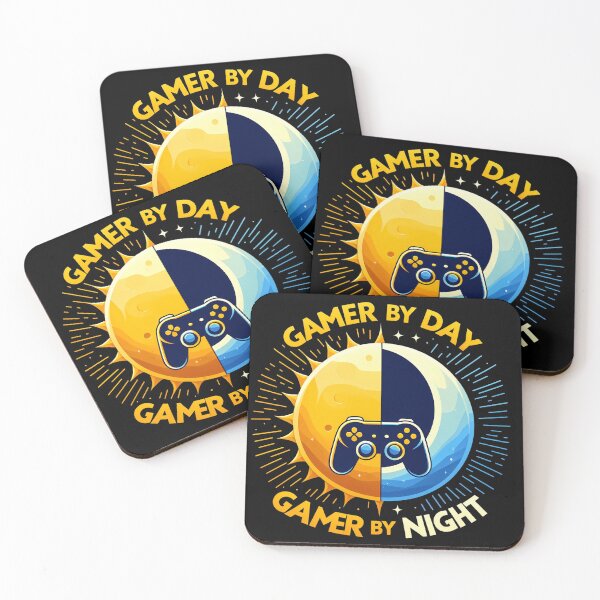 Item preview, Gamer by day gamer by night Day/Night Gamer Celestial Controller designed and sold by CogniCraft.