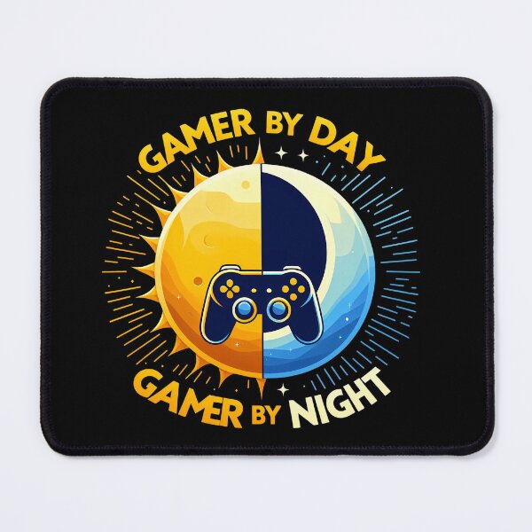 Item preview, Gamer by day gamer by night Day/Night Gamer Celestial Controller designed and sold by CogniCraft.