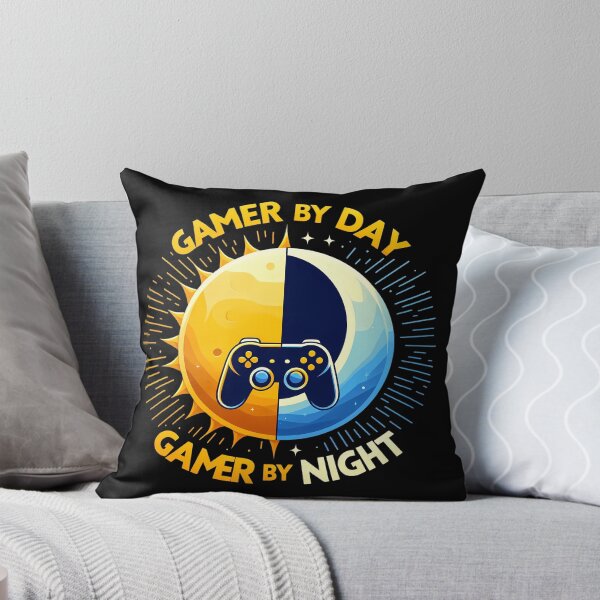 Item preview, Gamer de día gamer de noche Day/Night Gamer Celestial Controller designed and sold by CogniCraft.