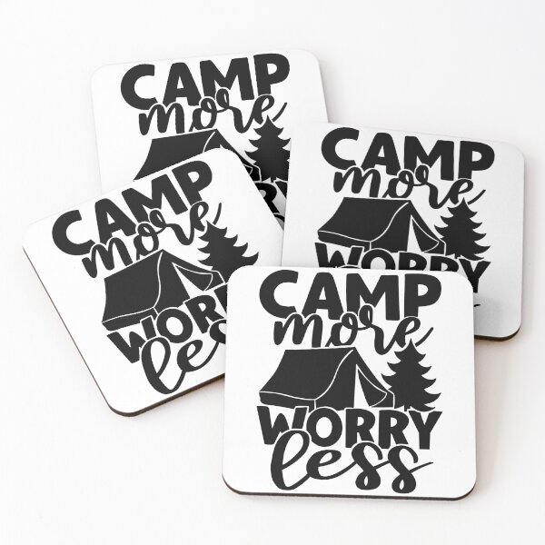 Item preview, camp more, worry less designed and sold by FeelingDandy.