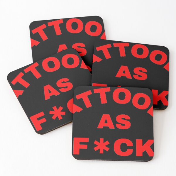 Item preview, TATTOOED AS F*CK designed and sold by 1duckDESIGNS.