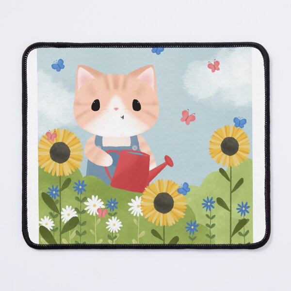 Item preview, Garden Cat designed and sold by Cattodoodles.
