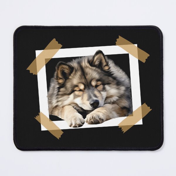 Item preview, Finnish Lapphund Puppy Sleeping designed and sold by TheAnimalZ00.