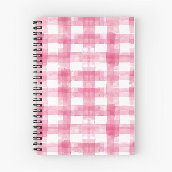 Item preview, Pink Plaid Watercolor Checker designed and sold by ptlsprntsdsgn.