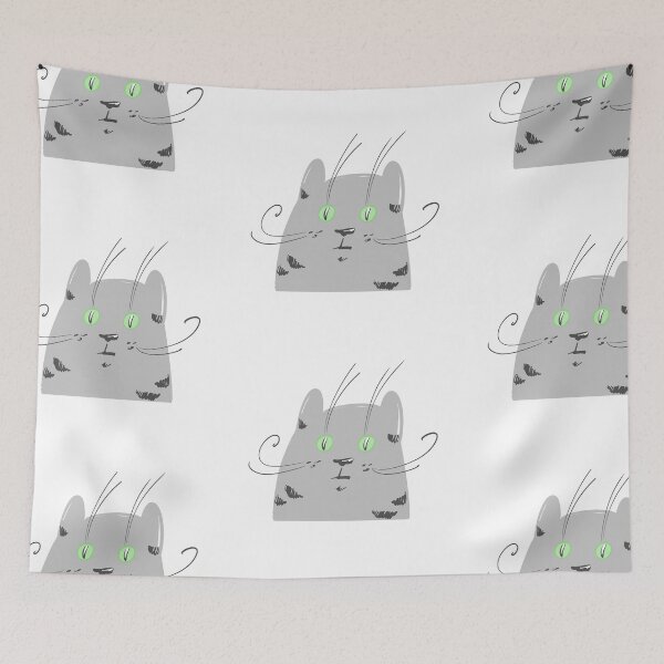 Item preview, Cat' awesome. Hand-drawn Digital Art designed and sold by DigiPicStock.