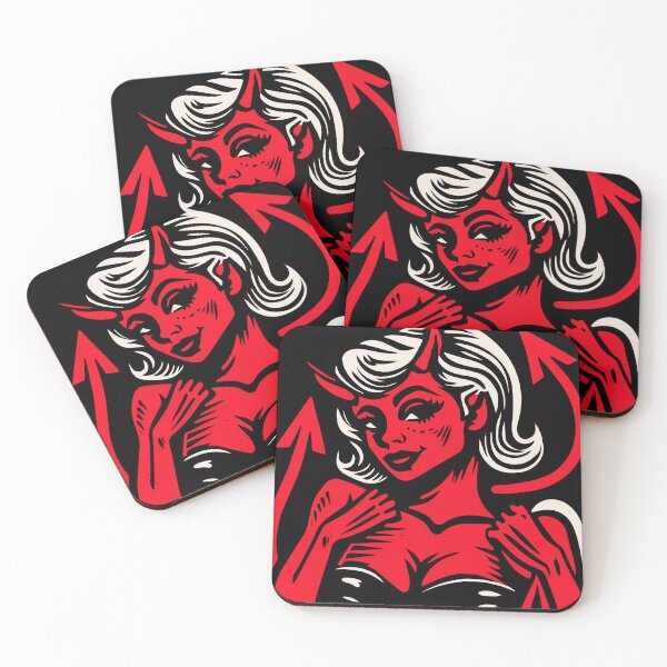 Item preview, Retro Devil Girl designed and sold by Texterns.
