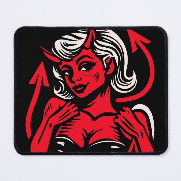 Item preview, Retro Devil Girl designed and sold by Texterns.