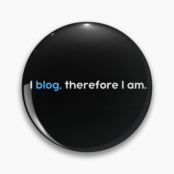 Aperçu de l'œuvre Blogger Life - Je blogue donc je suis - Créateur de contenu créée et vendue par bumpyroadway08.