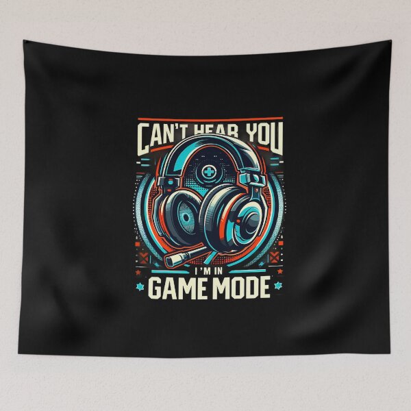 Item preview, I cant hear you im in game mode Audio Zone - Gamer's Isolation Headset designed and sold by CogniCraft.