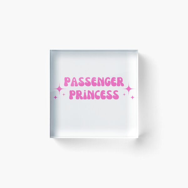 Item preview, Passenger Princess Car Decal Sticker designed and sold by windowdecals.