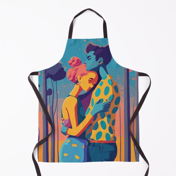 Item preview, Lovers hugging Valentine's Day Artwork designed and sold by Collision19.