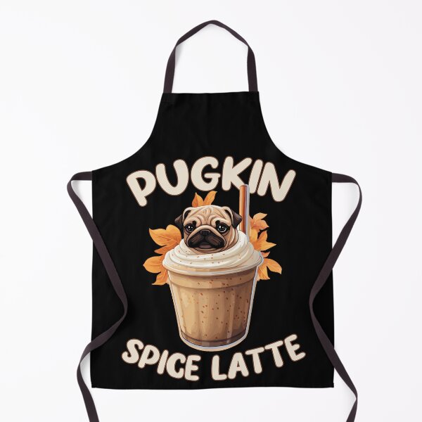 Item preview, Pugkin Spice Latte - Funny Coffee designed and sold by Mini Pandas.