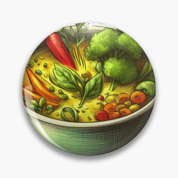 Item preview, Soup of the Day: Veggie Delight designed and sold by Vikingaquarist.