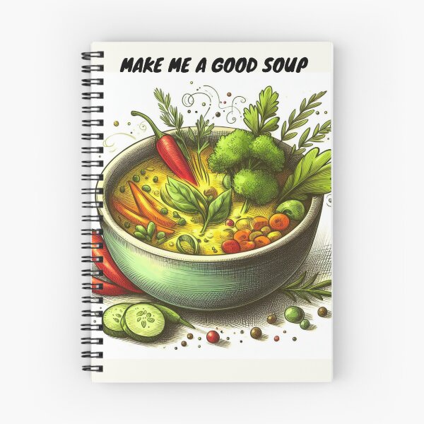 Item preview, Soup of the Day: Veggie Delight designed and sold by Vikingaquarist.
