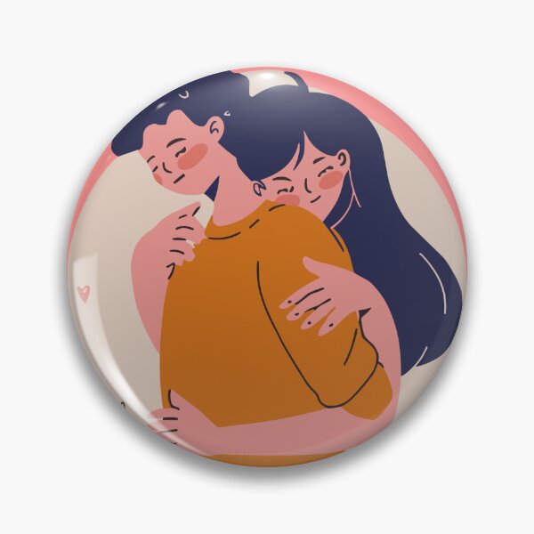Item preview, Lovers hugging Valentine's Day Artwork designed and sold by Collision19.