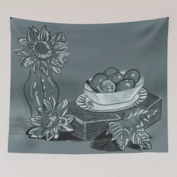 Item preview, Still Life With Flowers designed and sold by DanelleDeeArt.
