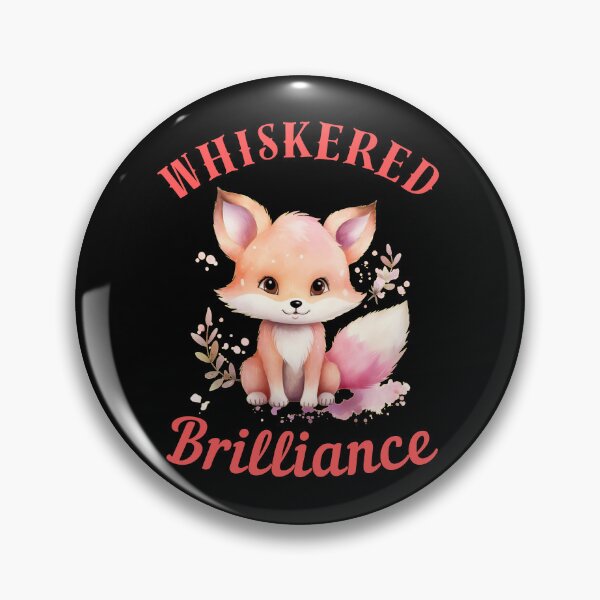 Item preview, Whiskered Brilliance. fox head designed and sold by FoxVibes.