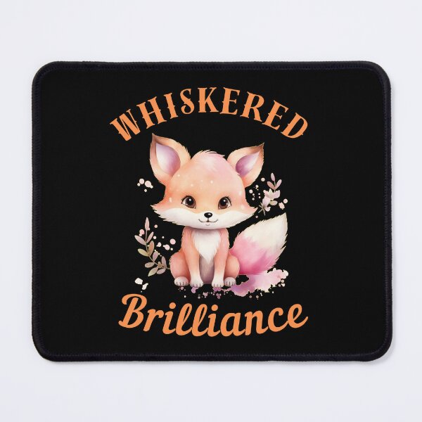 Item preview, Whiskered Brilliance. fox portrait designed and sold by FoxVibes.