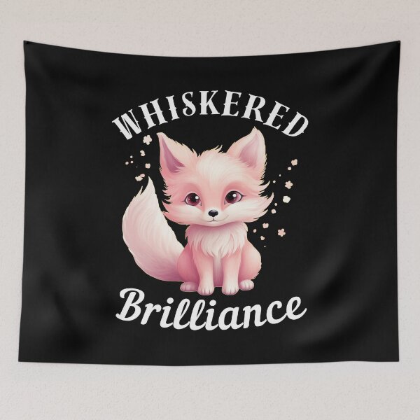 Item preview, Whiskered Brilliance. fox quote designed and sold by FoxVibes.