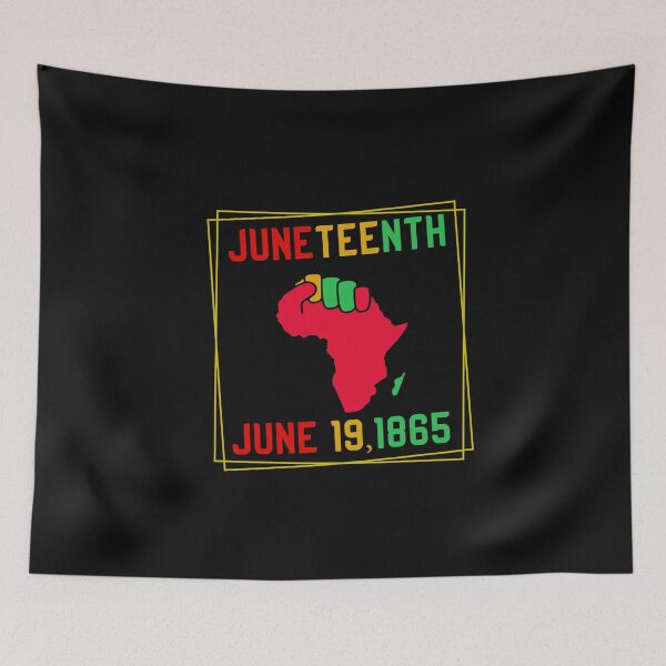 Item preview, Unity Unveiled: Juneteenth Tapestry designed and sold by SmokaARTS.